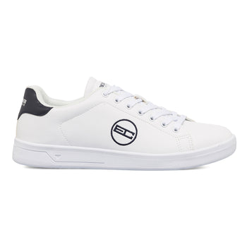 Sneakers bianche da uomo con logo laterale Enrico Coveri, Sneakers Sport, SKU s324000403, Immagine 0